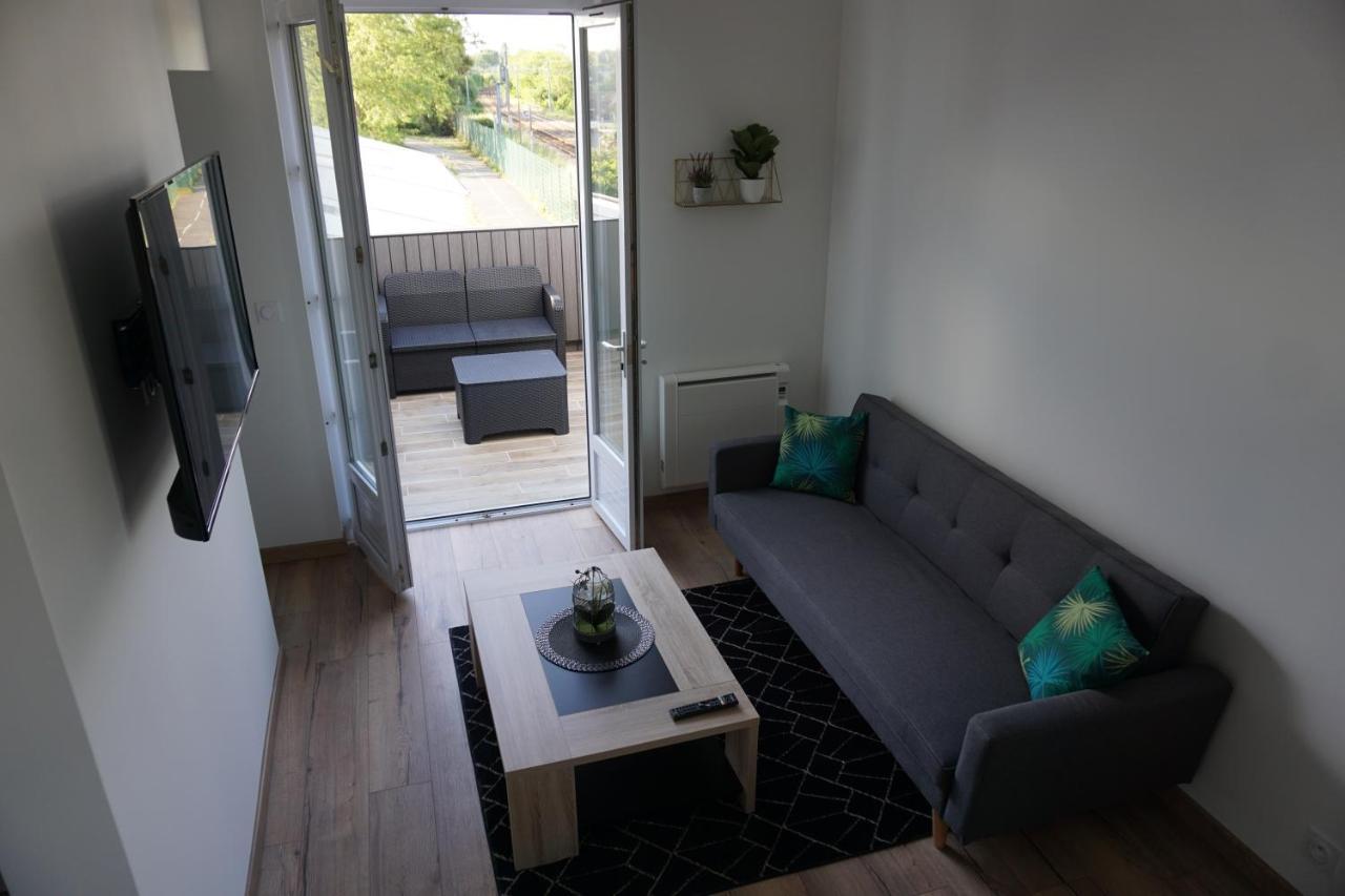 לה-רוש-סור-יון Appart Cosy 4 Personnes Avec Terrasse מראה חיצוני תמונה